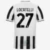 Officiële Voetbalshirt Juventus Manuel Locatelli 27 Thuis 2021-22 - Heren